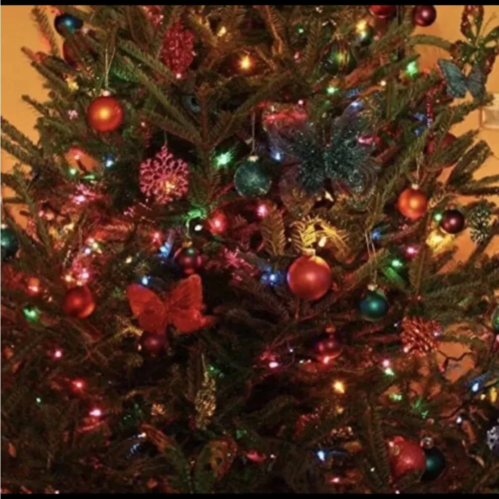Multi-Colored Battery Operated Christmas Lights 50 LED 16FT Waterproof String...